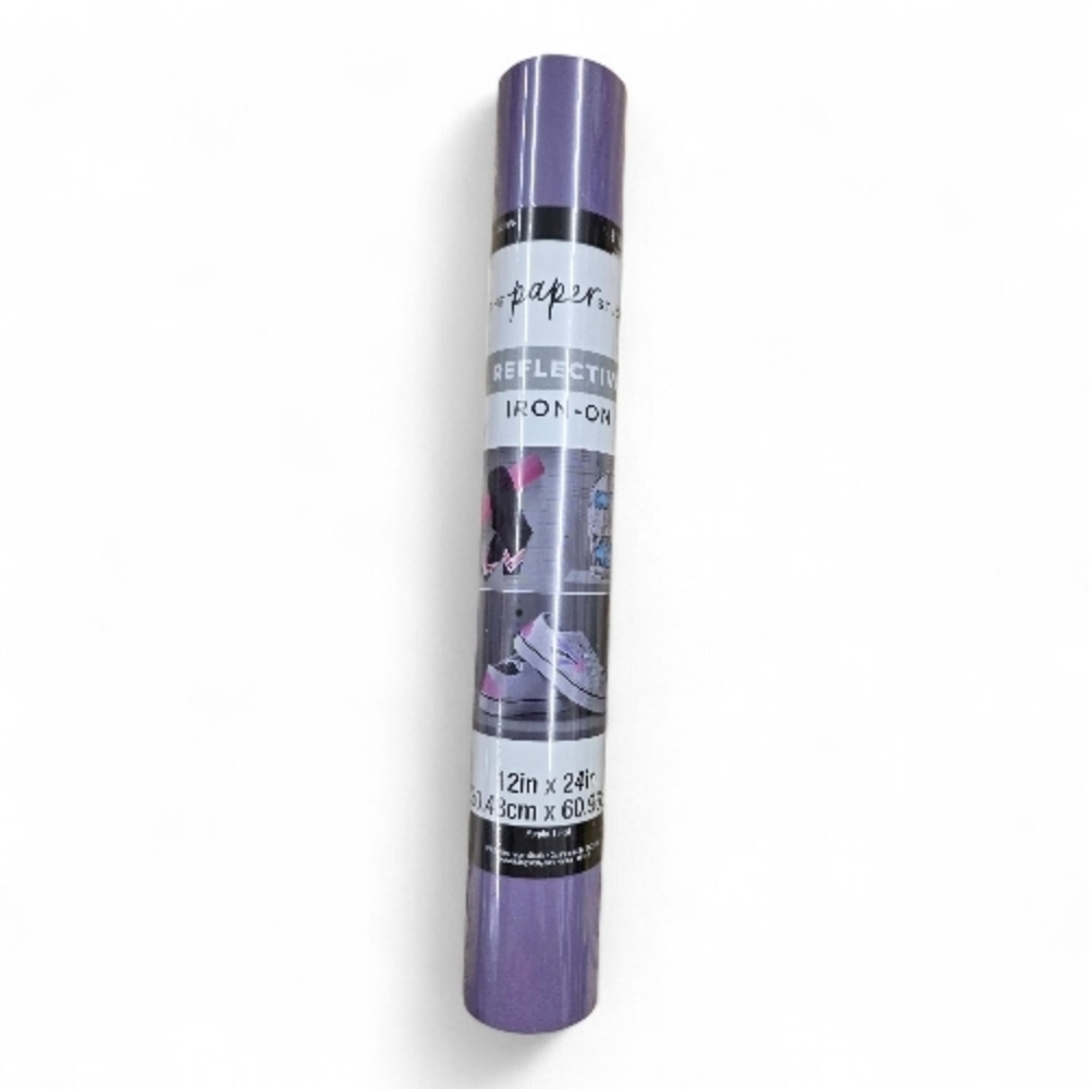 Purple Reflective Iron-On Vinyl by Paper Studio